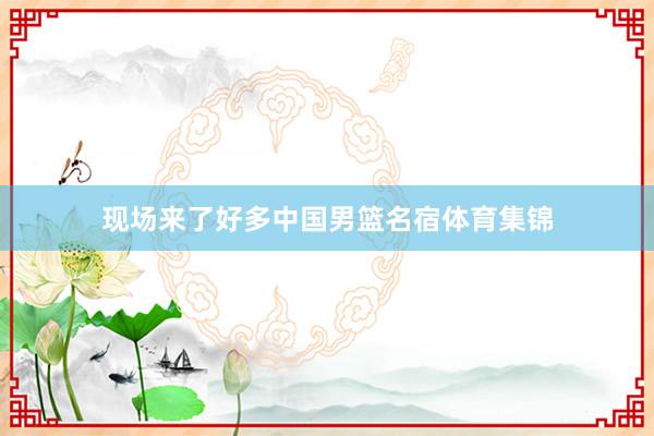 现场来了好多中国男篮名宿体育集锦